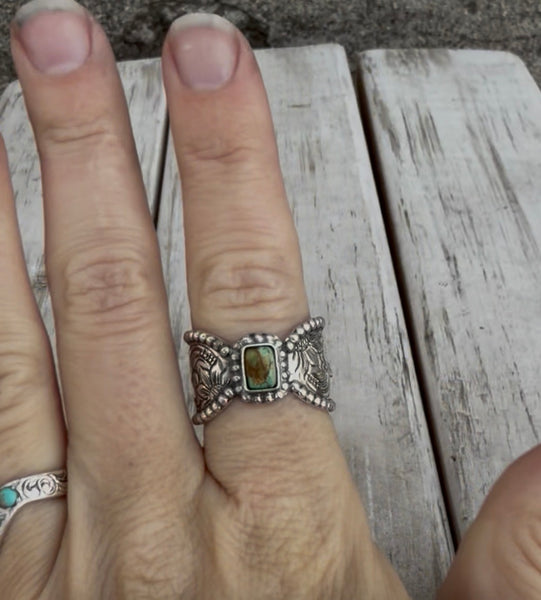 Sterling turquoise ring