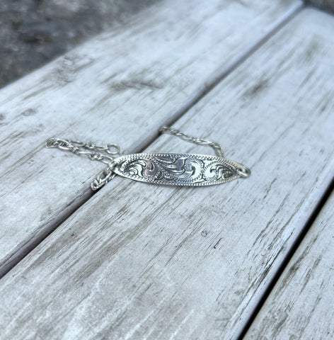 Silver bracelet