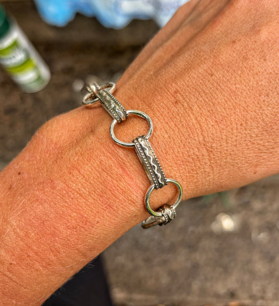 Chunky link bracelet