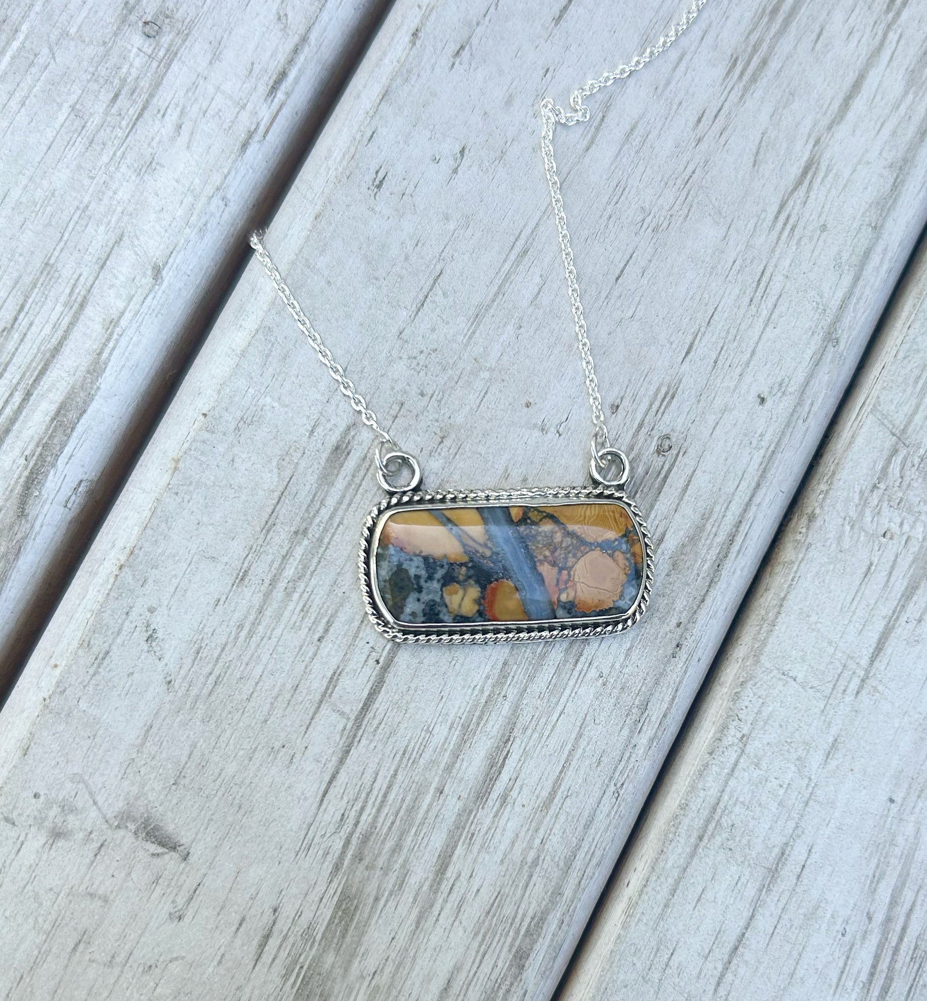 Yellow Malingano Jasper bar