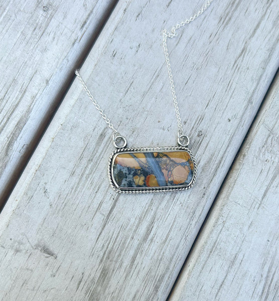 Yellow Malingano Jasper bar