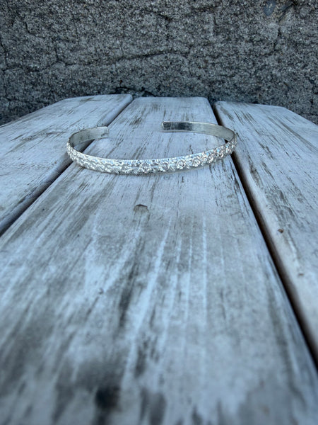 Turquoise cluster stacker bracelets