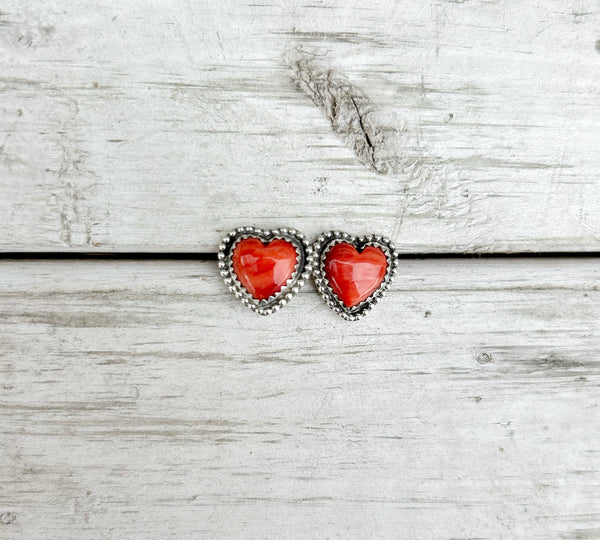 Heart earrings