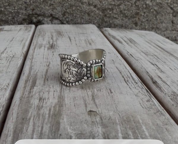 Sterling turquoise ring