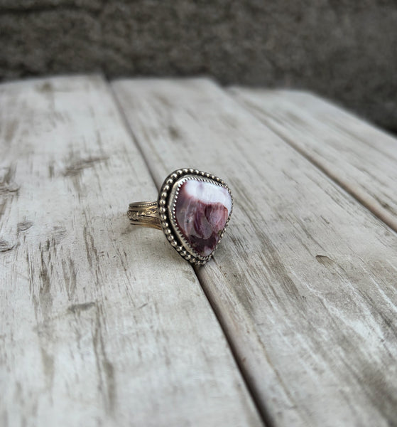 Purple spiny oyster ring
