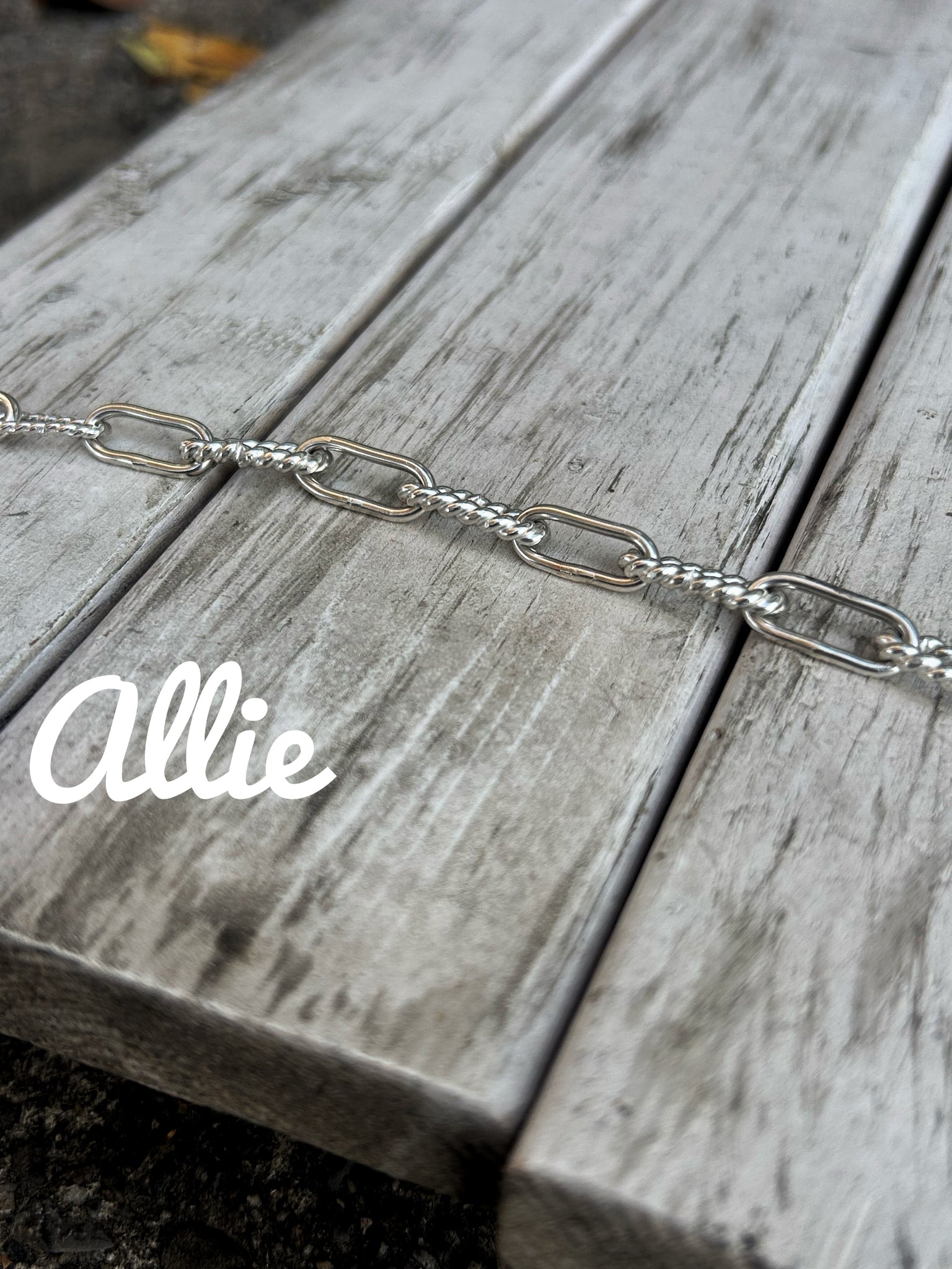 “Allie” Chunky link bracelet