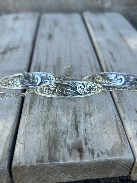 Engraved bracelet