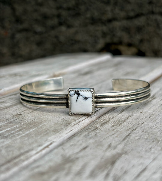 White Buffalo cuff